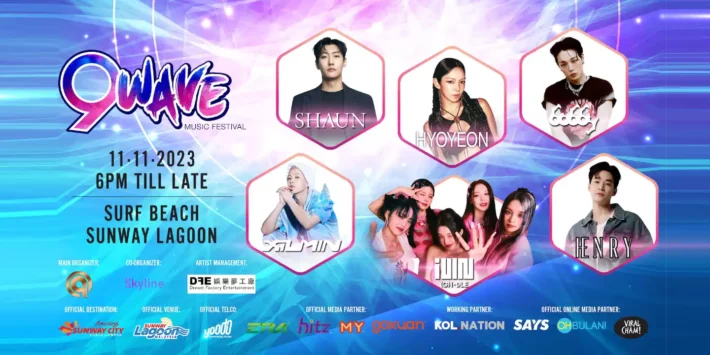 9 Wave Music Festival (VIP Tables for 6 pax)